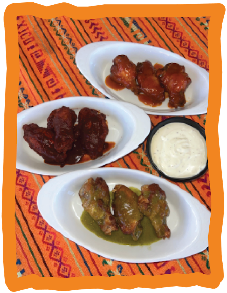 La Grullensa Mexican Restaurant Catering - Chicken Wings - San Jose California