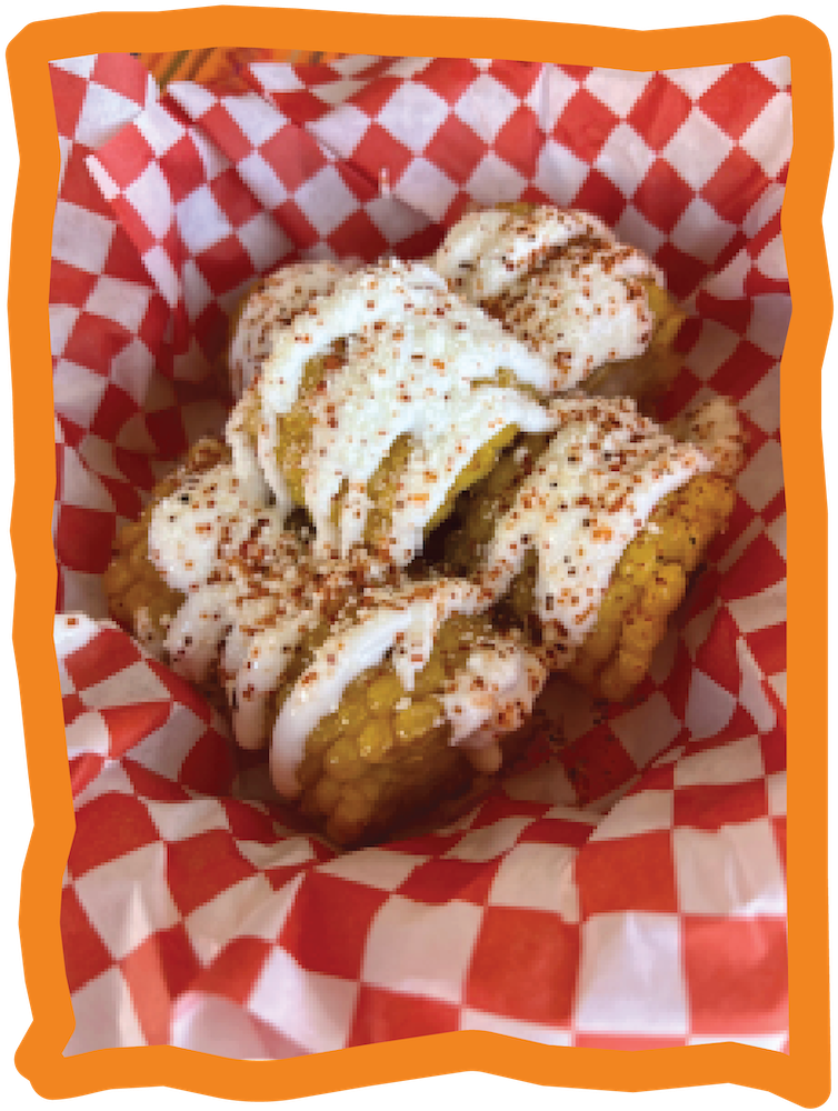 La Grullensa Mexican Restaurant Catering - Elote Loco - San Jose California